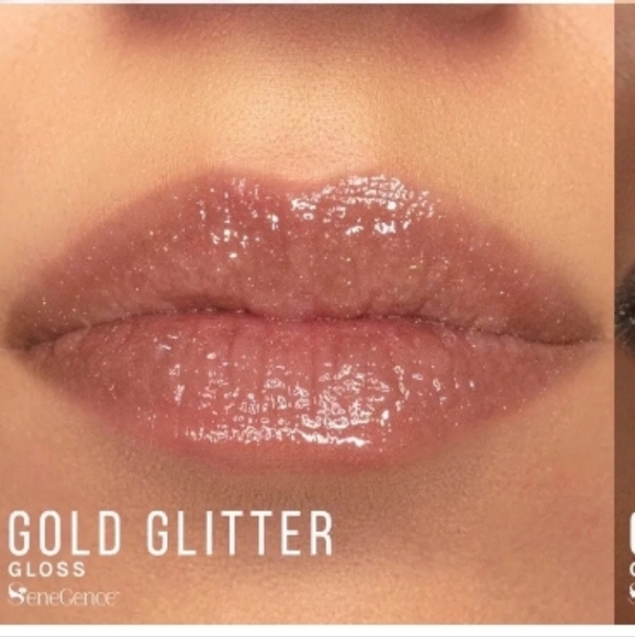 LipSense Gold Glitter Gloss - Picture 2 of 5